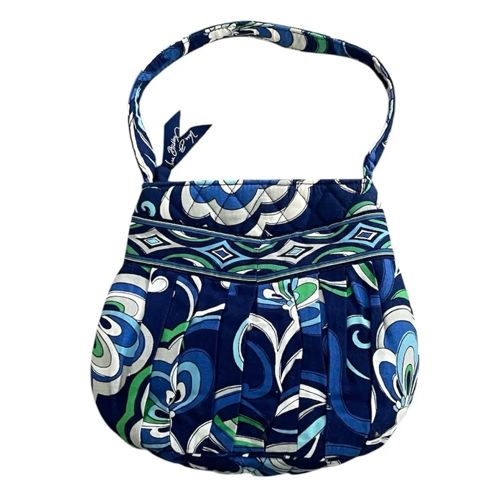 Vera Bradley Retired 2008 Mediterranean Patterned Shoulder Bag‎